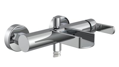 NIAGARA ééngreepsmengkraan bad met watervaluitloop, chroom keramische schijven geluidsarme, verwisselbare 35 mm-cartouche regelbaar kinderbeveiliging ½" (Ø ca. 1,9 cm) verbinding voor douchesl NIAGARA ééngreepsmengkraan bad met watervaluitloop, chroom keramische schijven geluidsarme, verwisselbare 35 mm-cartouche regelbaar kinderbeveiliging ½" (Ø ca. 1,9 cm) verbinding voor douchesl