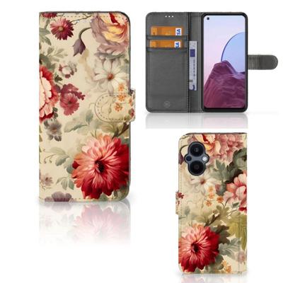 Hoesje voor OPPO Reno 8 Lite | OnePlus Nord N20 Bloemen Hoesje voor OPPO Reno 8 Lite | OnePlus Nord N20 Bloemen