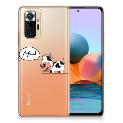 Xiaomi Redmi Note 10 Pro Telefoonhoesje met Naam Cow Xiaomi Redmi Note 10 Pro Telefoonhoesje met Naam Cow