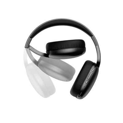 DCU TECNOLOGIC Bluetooth-hoofdtelefoon, opvouwbaar, draadloos en bekabeld, multifunctioneel, 15 uur gebruiksduur, jackkabel, zwart