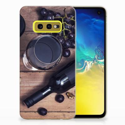 Samsung Galaxy S10e | Siliconen Case | Wijn