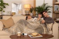 Elektrische Deken Daga XL 16875 150 W 140 MM Beige 180 x 140 cm - thumbnail