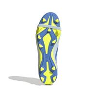 adidas Predator Club FT Gras / Kunstgras Voetbalschoenen (MG) Lichtblauw Blauw Geel - thumbnail