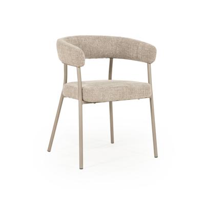 By-Boo Eetkamerstoel 'Yovi' kleur Taupe