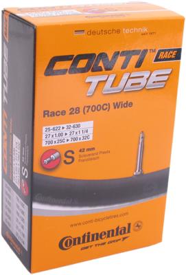 Continental Race 28" Wide 700x25/32C Presta Binnenband 42mm