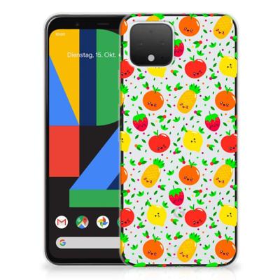 Google Pixel 4 | Siliconen Case | Fruits