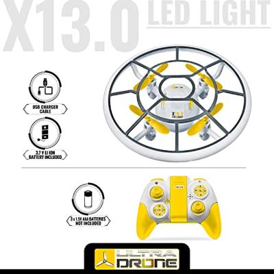 Afstandsbestuurbare drone Mondo Ultradrone X13 LED Licht
