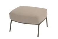 4SO Capalbio voetenbank met kussen - thumbnail