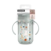 360° beker 340ml - Wonderland SUAVINEX blauw - thumbnail