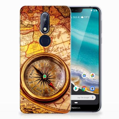 Nokia 7.1 | Silliconen Back Cover | Kompas