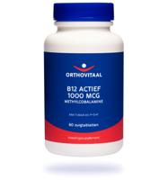 OrthoVitaal B12 Actief 1000mcg 60 Zuigtabletten - thumbnail