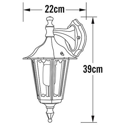 KonstSmide Klassieke buitenlampFirenze - 7231-600 - thumbnail