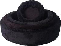 Teddymand zwart nr 3 60 cm Gebr de Boon - Gebr de boon - thumbnail