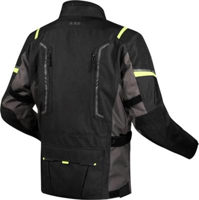 LS2 jas "narvik jacket narvik ladies black/grey/neon yellow xl