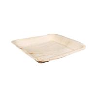 Depa Biodore bord palmblad 24 x 24 cm (25 stuks) - thumbnail