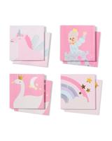 HEMA Uitdeel kleurboek prinses - 8 stuks (roze) - thumbnail