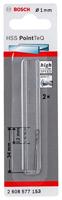 Bosch Accessoires Metaalboor HSS Pointeq | 1 mm | 2 stuks - 2608577153 - thumbnail