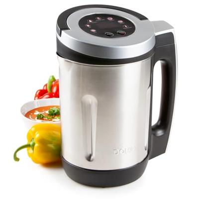 DOMO DO716BL DO716BL Soepmaker RVS, Zwart