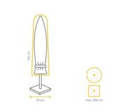 Winza parasol beschermhoes L165 B30 - thumbnail