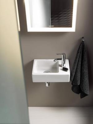 Duravit Vero Air Fontein 38x25x14 cm Rechthoek Keramiek Glanzend Wit - thumbnail