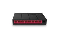 Mercusys MS108G netwerk-switch Unmanaged Gigabit Ethernet (10/100/1000) Zwart - thumbnail