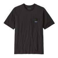 Patagonia Daily Pocket Tee T-shirt Heren Black M - thumbnail