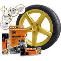 Vloeibaar rubber voor auto's Foliatec Gouden metaal 2 x 400 ml - thumbnail
