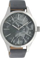 OOZOO Timepieces Horloge Blauw/Grijs | C10074 - thumbnail