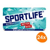 Sportlife - Extramint Kauwgom Suikervrij - 24x 12 stuks - thumbnail