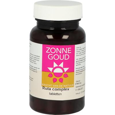 Zonnegoud Ruta Complex Tabletten
