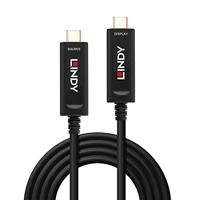 Lindy 38503 Displayport 1.2 Audio/Video 21.6Gbps USB Type-C 15m - thumbnail