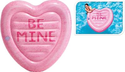 Intex 58789EU Luchtbed Snoep-Hartje 145x142 cm