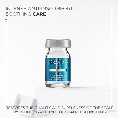 Kérastase Specifique Cure Apaisante 12 x 6 ml Treatment voor een Gevoelige Hoofdhuid