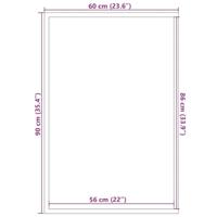 Deurmat 60x90 cm grijs - thumbnail