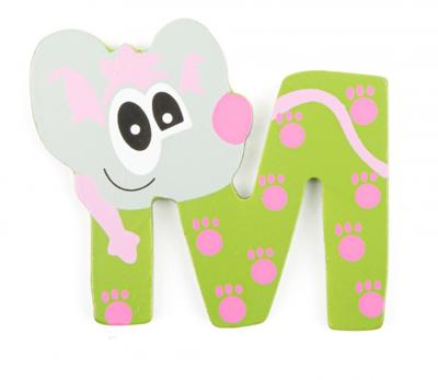 Small Foot alfabet Dieren letter M hout 8 cm Small Foot alfabet Dieren letter M hout 8 cm
