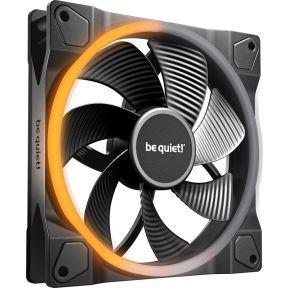 BeQuiet LIGHT WINGS 140mm PWM Reverse Black PC-ventilator Zwart BeQuiet LIGHT WINGS 140mm PWM Reverse Black PC-ventilator Zwart