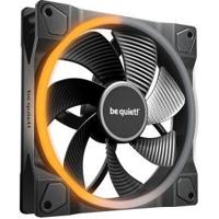BeQuiet LIGHT WINGS 140mm PWM Reverse Black PC-ventilator Zwart - thumbnail