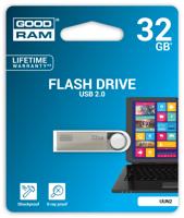 Goodram 32GB USB 2.0 USB flash drive USB Type-A Zwart, Zilver - thumbnail