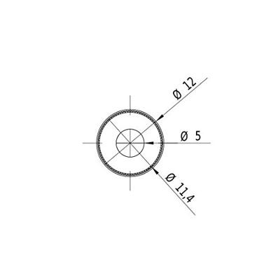 Picotronic Lasermodule Punt Rood 1 mW DG670-1-12-F(12x40)-C300