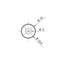 Picotronic Lasermodule Punt Rood 1 mW DG670-1-12-F(12x40)-C300 - thumbnail