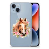 TPU Hoesje voor Apple iPhone 14 Paard - thumbnail