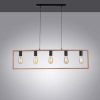 Just Light Landelijke hanglampFranky 5-lichts - 15653-18 - thumbnail