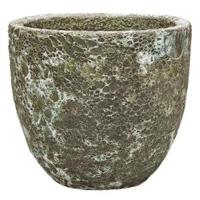 Lava Relic Jade couple bloempot 36x34 cm - thumbnail