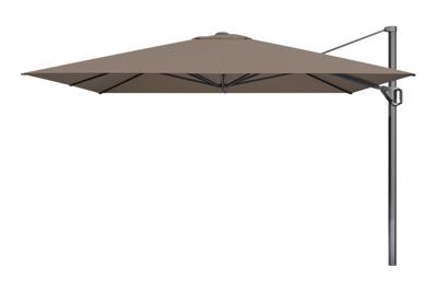 Platinum | Zweefparasol Challenger T¹ Premium 350 x 350 cm | Havanna