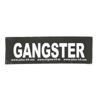 Julius-K9 tekstlabel Gangster 11 x 3 cm - thumbnail