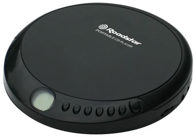 Roadstar PCD-435CD draagbare CD-speler incl. oortelefoon zwart