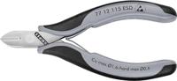 Knipex 77 12 115 ESD 77 12 115 ESD ESD Zijkniptang Met facet 115 mm - thumbnail