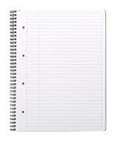 Notbk rhodia greenbook a4+ lijn 4-g 180pag zwart - thumbnail