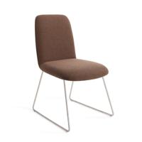 Jesper Home Eetkamerstoel 'Taiwa' Slide Steel, kleur Rustic Rye - thumbnail