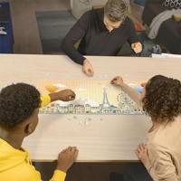 Puzzel ravensburger een dag in parijs 1000st - thumbnail